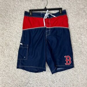 Boston Red Swim Trunks Mens Medium Board Shorts Beach Resort Island MLB Baseball